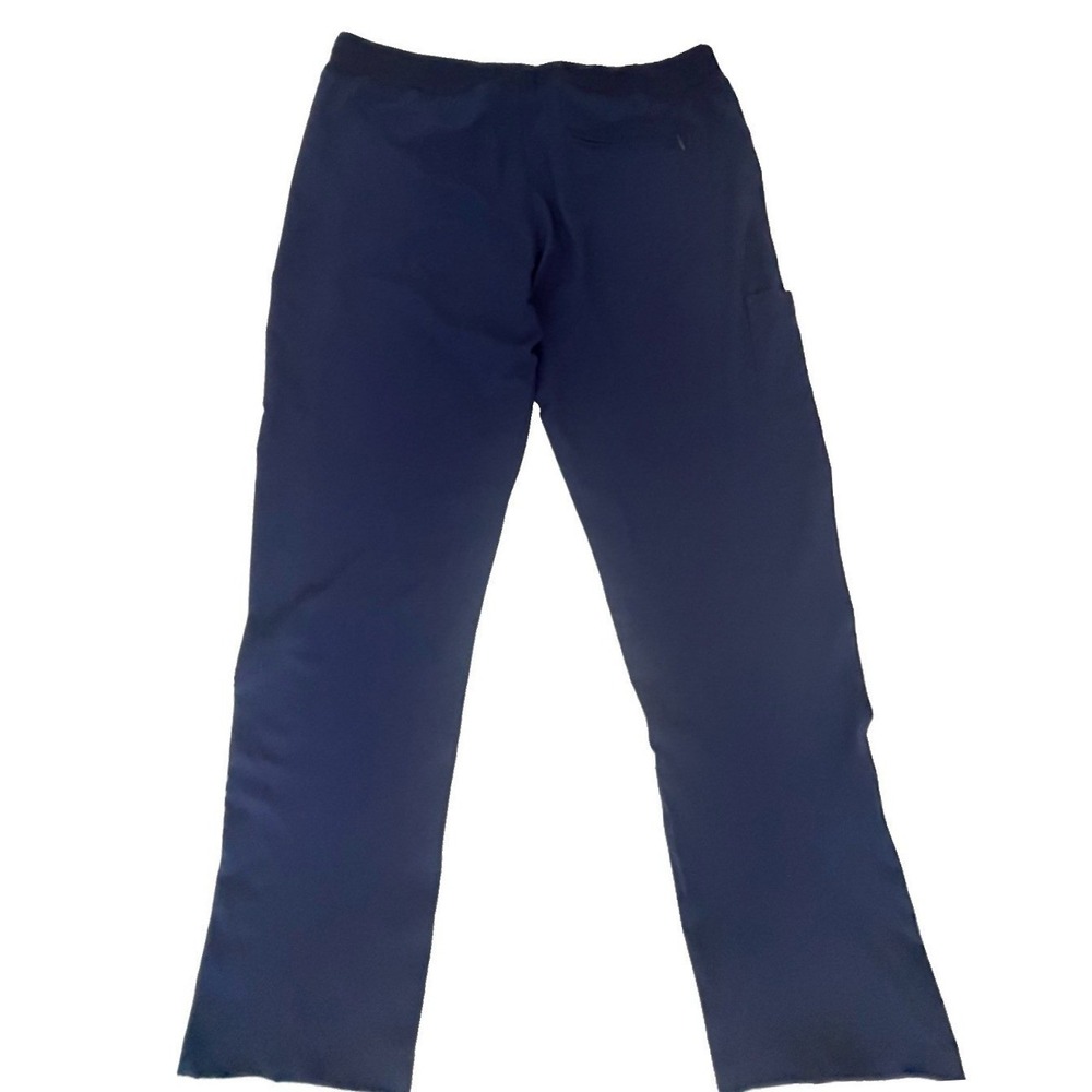 BARCO One 5205 4 Pkt Knit Waist Seamed Pant Indigo Size M Petite New - Picture 6 of 15